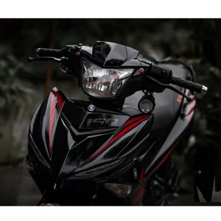 Dàn áo Exciter 150 đen bóng tem Rc đỏ