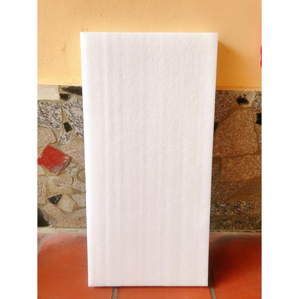 ̣̣̣(HỎA TỐC HCM) Mút xốp PE foam rộng 50cm,dài 1m-2m,cao 3-5-7cm fls