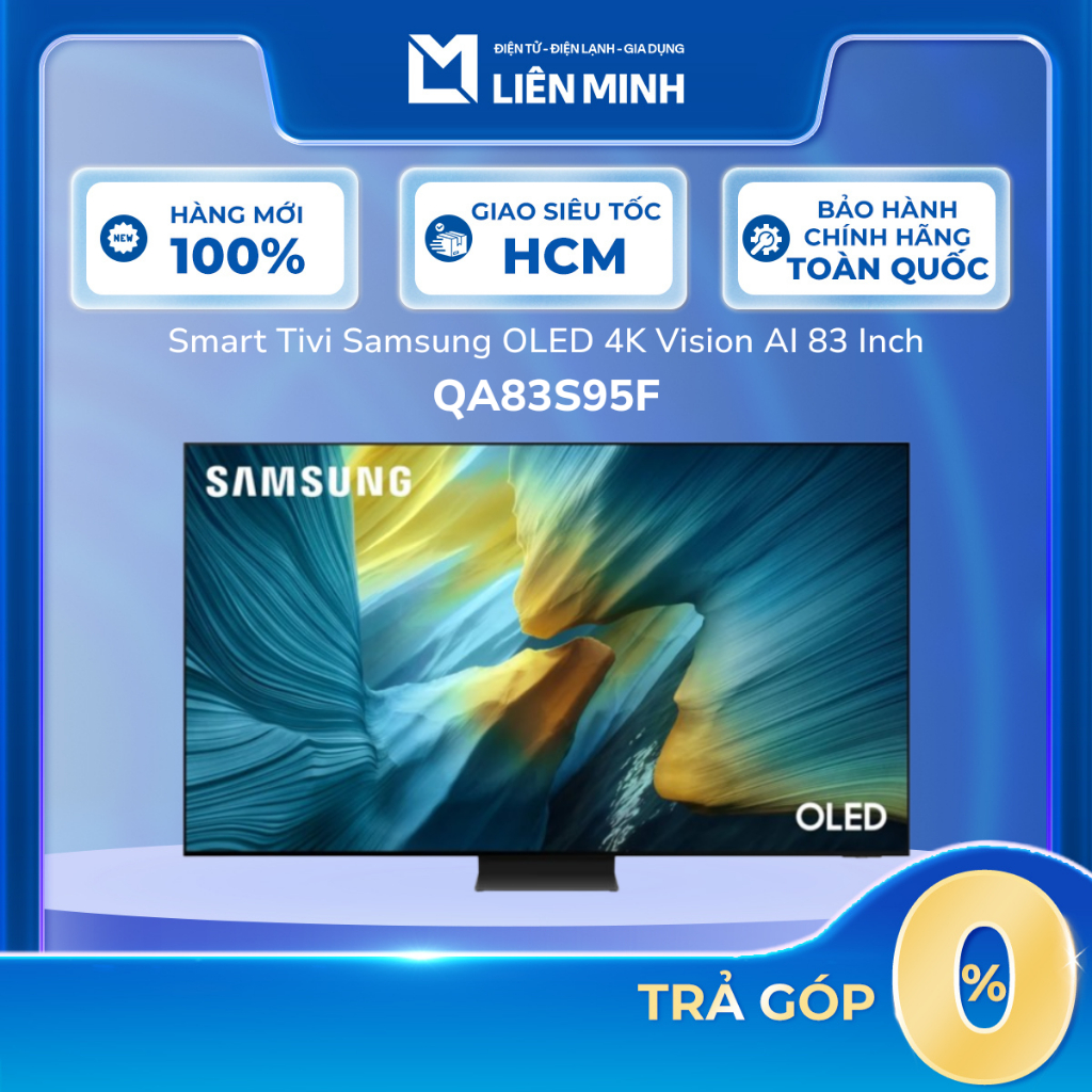 QA83S95F 83 Inch | QA65S95F 65 Inch - Smart Tivi SAMSUNG OLED 4K Vision AI [SHIP 0Đ HCM]
