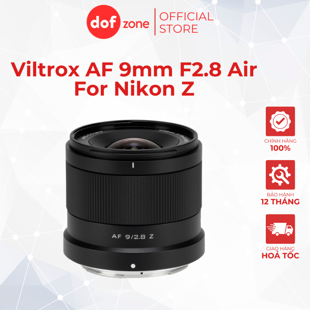 Viltrox AF 9mm F2.8 Air For Nikon Z | Chính Hãng