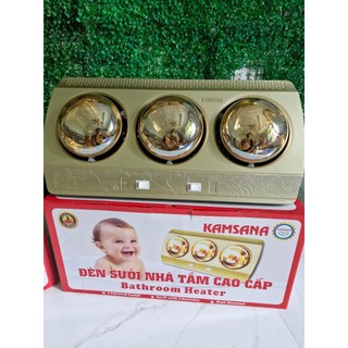 Đèn sưởi nhà tắm 2 bóng - 3 bóng hàng Việt Nam chất lượng cao , chông chói, bóng đèn chịu nước, đui sứ chịu nhiệt