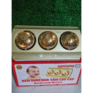 Đèn sưởi nhà tắm 2 bóng - 3 bóng hàng Việt Nam chất lượng cao , chông chói, bóng đèn chịu nước, đui sứ chịu nhiệt
