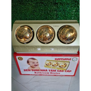 Đèn sưởi nhà tắm 2 bóng - 3 bóng hàng Việt Nam chất lượng cao , chông chói, bóng đèn chịu nước, đui sứ chịu nhiệt