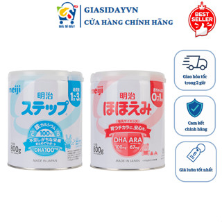 [Date 2027] Sữa Meiji NỘI ĐỊA Nhật Số 0 & Số 9 , 0-1 & 1-3 , Meiji HP , Sữa Công Thức Hộp 800g