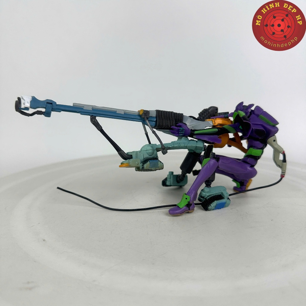 Mô hình Evangelion Unit 01 Eva 01 cầm khiên cao 8cm