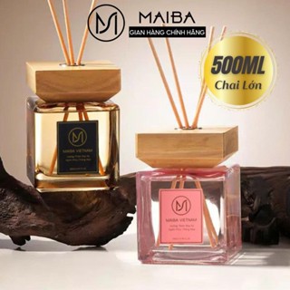 Tinh Dầu Thơm Phòng MAIBA 500ML Que Gỗ Khuếch Tán Lưu Hương Lâu Khử Mùi Thanh Lọc Không Khí - MB500
