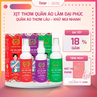  Chai Xịt Thơm Quần Áo Lâm Đại Phúc 100ml Chính Hãng Xả Vải Khô Siêu Thơm Lưu Hương Lâu- 