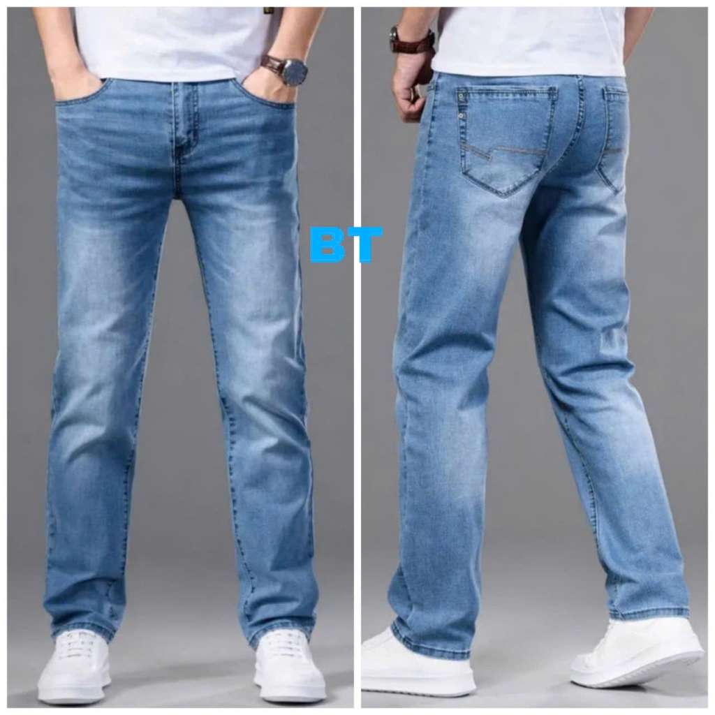 [HCM]Quần Jean Nam Quần Bò Nam Trơn Co Giãn 4 Chiều Dáng Skinny Hàng Công Ty Xuất Khẩu