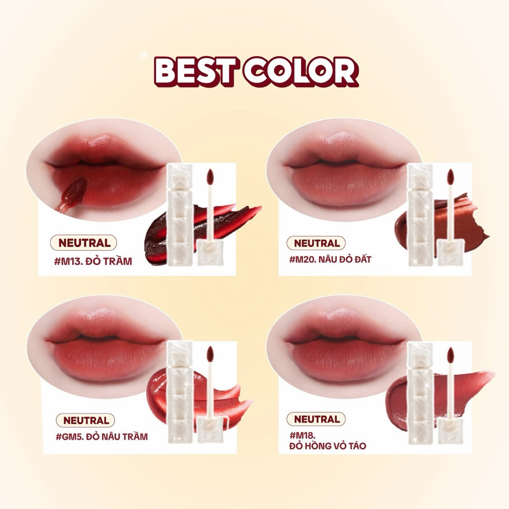 [NEW-CHÍNH HÃNG 100%] SON MERZY PUFFER MELLOW TINT MẪU MỚI