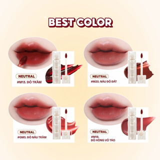   NEW-CHÍNH HÃNG 100%  SON MERZY PUFFER MELLOW TINT MẪU MỚI 