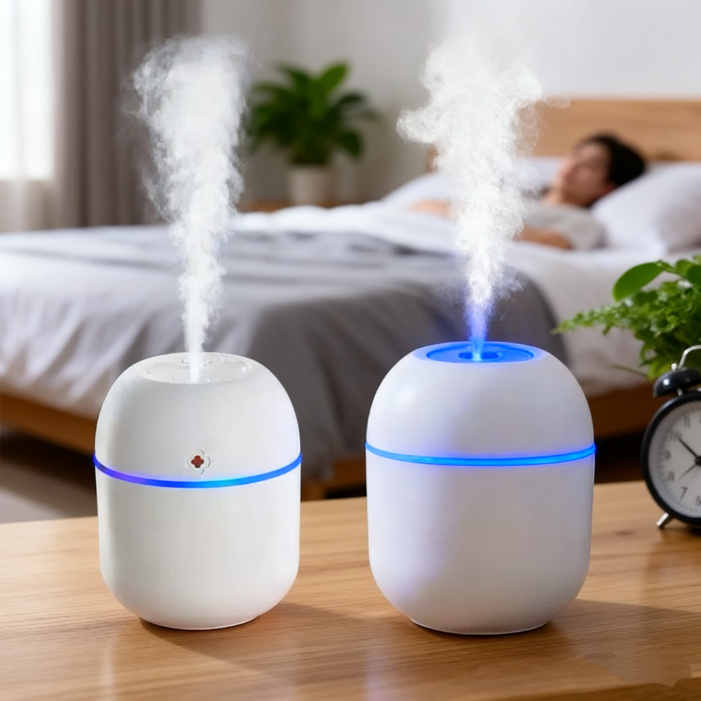 Máy Xông Tinh Dầu Mini Cho Phòng Ngủ & Ô Tô - Thiết Kế Nhỏ Gọn, Tiện Lợi, Giúp Phòng Thơm Tho và Đuổi Muỗi Tự Nhiên