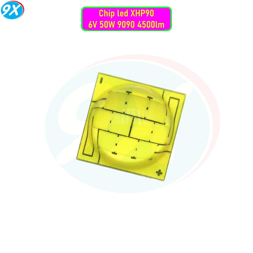 Chip Led XHP90 6V 50W 9090 Siêu Sáng Màu Trắng