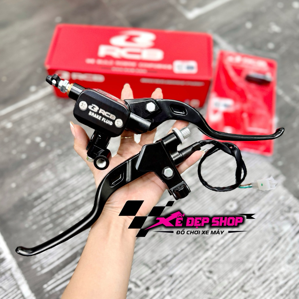 Tay dầu liền rcb - tay dầu vuông rcb - tay côn rcb rẻ - tay côn E2 - chính hãng rcb