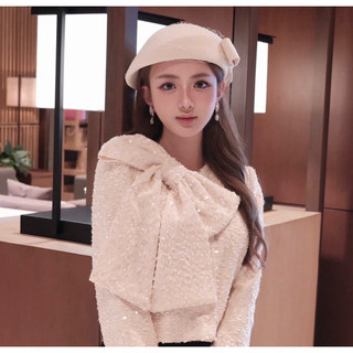  Mũ nồi nơ lưới Hàn quốc 