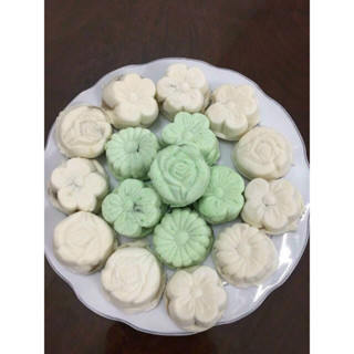  Bánh In Dừa Non - Đặc Sản Miền Tây- Bánh Tươi Mềm Dẽo Ít Ngọt 