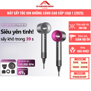 Máy Sấy Tóc Ion Âm Không Cánh 2800W 5in1 VOVI 3 Tốc Độ Kèm 5 Đầu Sấy [Bản Cao Cấp Loại 1 Mới 2025]