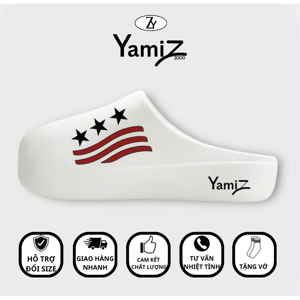 Dép sục Yamiz Nam Nữ đúc nguyên khối EVA thời trang - YZ01
