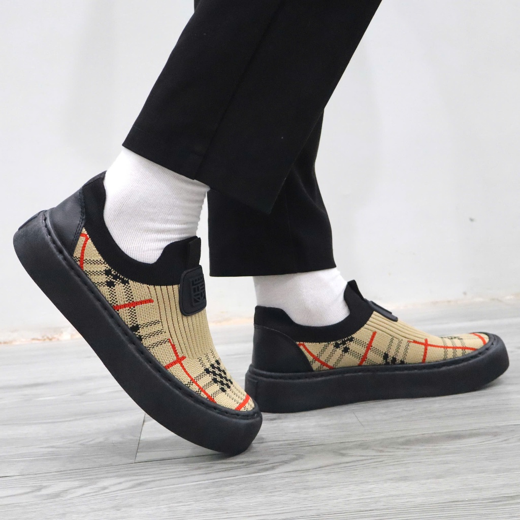 3AT U11 - Giày Lười Vải Nam - Vải Len Thoáng Khí - Đế Cao Su Tổng Hợp - Phong Cách hàn Quốc