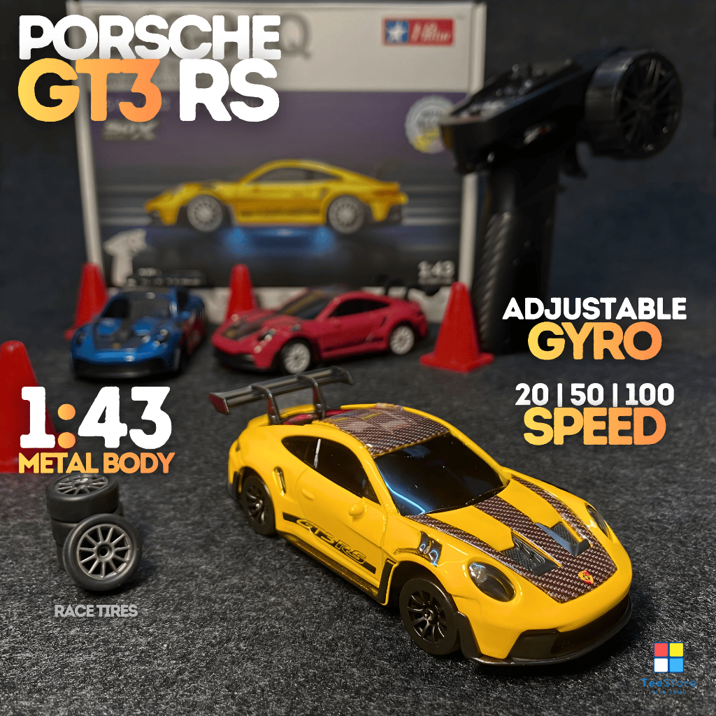 [RC Drift] Xe điều khiển từ xa dirft Porsche 911 & Nissan GTR