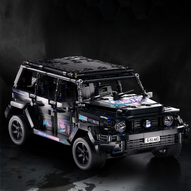 [New 2026] Mô Hình Lắp Ráp Siêu Xe Mec G63 Black Ôtô Địa Hình Cao Cấp 1388 PCS Sắc Nét Tại TDSTECH