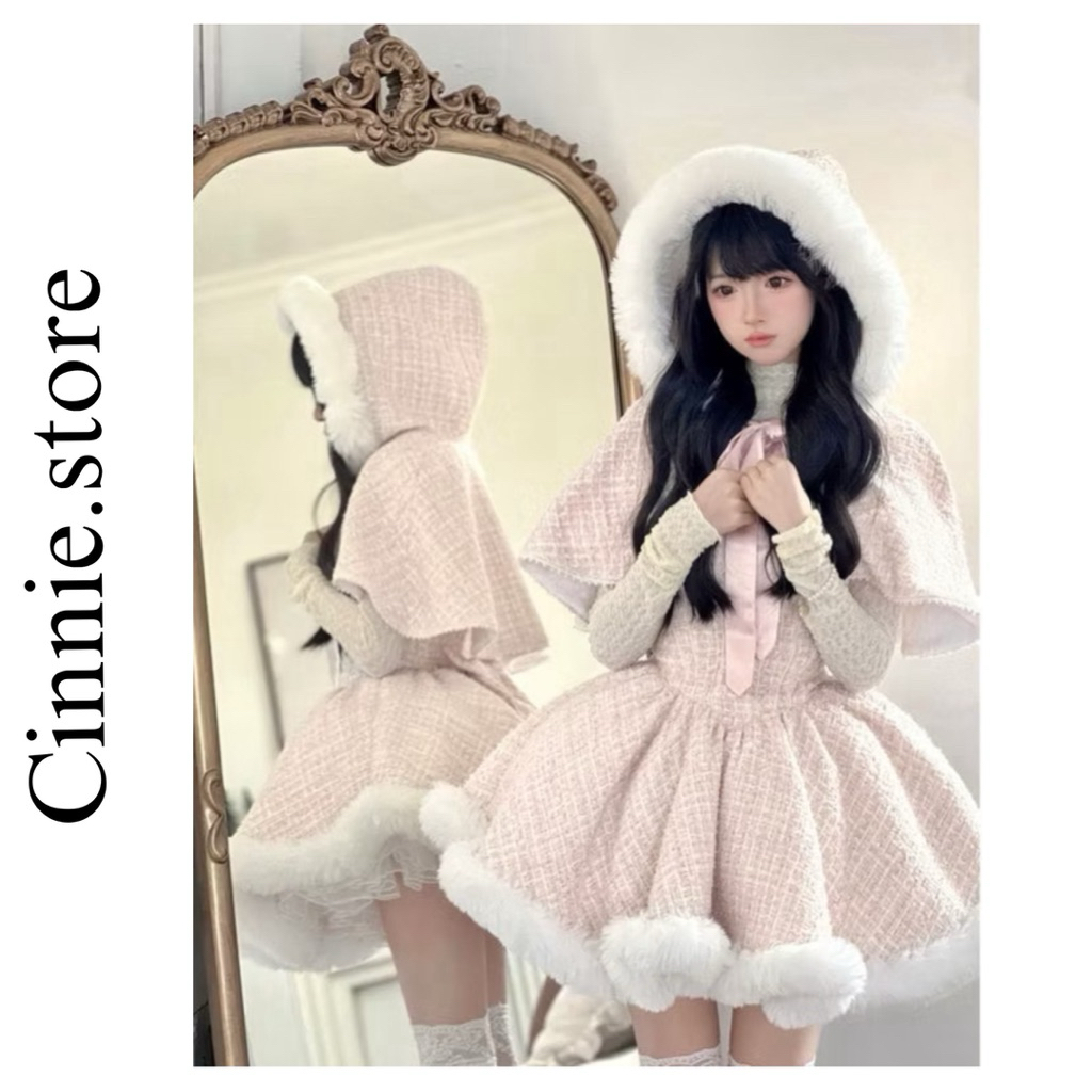 SET VÁY GẤM + ÁO CHOÀNG LOLI