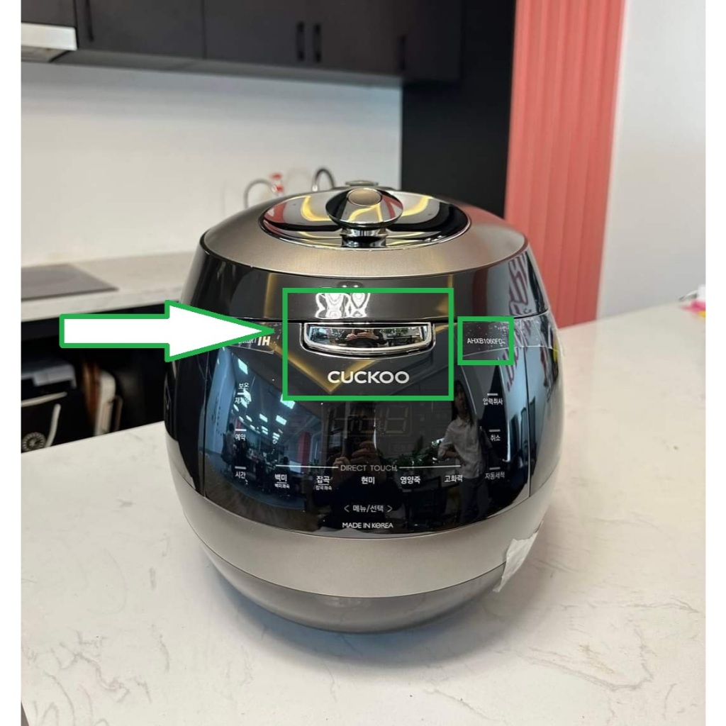 Lẫy khóa nắp nồi cơm Cuckoo AHXB1060FD / AHXB1060FB hàng chuẩn