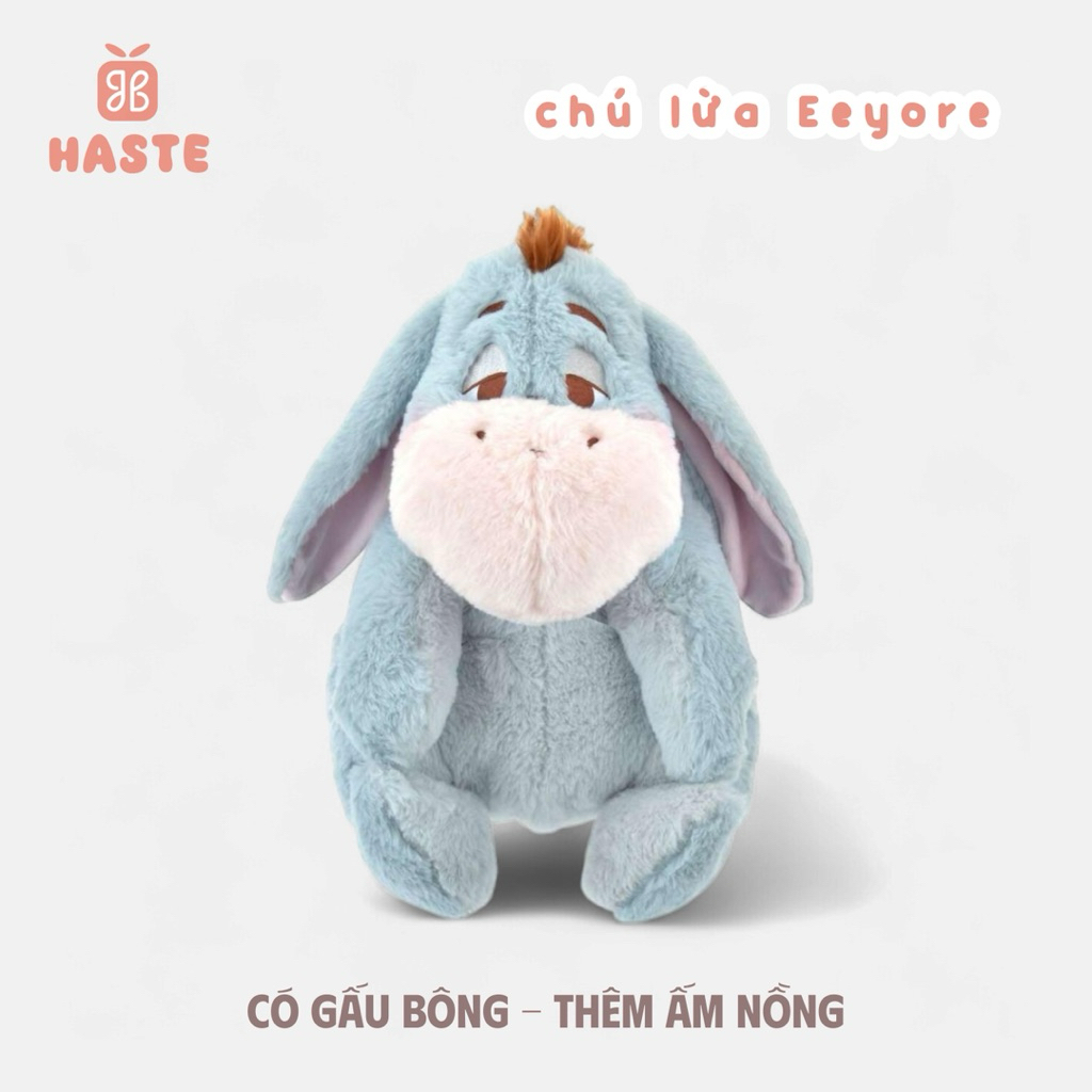 Gấu Thú Bông Lừa Xanh Donkey Eeyore Ngộ Nghĩnh Mềm Mịn Nhiều Kích Cỡ Siêu Dễ Thương Quà Tặng Gấu Bôn
