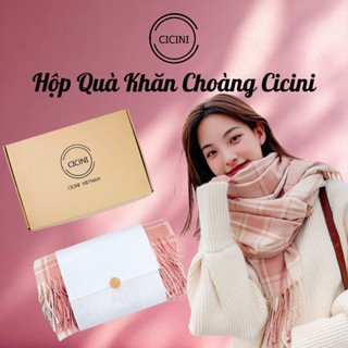  Khăn Quàng Cổ Cicini Cao Cấp Mã K20 Dành Cho Nam Nữ,Khăn Đôi Mùa Đông Dầy Dặn Quàng Tặng Giáng Sinh 
