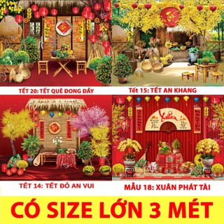  PHỤ KIỆN TRANG TRÍ TẾT NGUYÊN ĐÁN 2026 PHÔNG NỀN DECOR TẾT SUM VẦY TẾT AN KHANG THỊNH VƯỢNG 