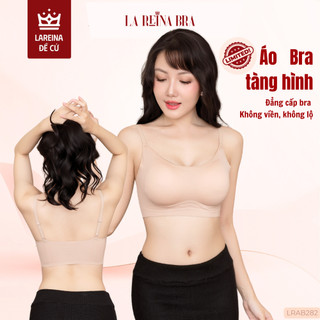  Áo lót nữ -LA REINA BRA- không gọng  – Bra tàng hình dây mảnh nâng ngực nhẹ thoáng mát-LRAB282 