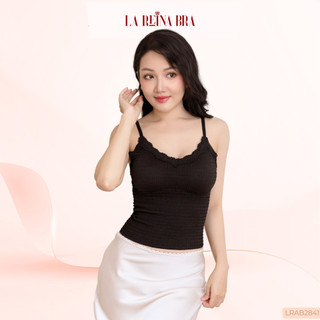  Áo Ba Lỗ Hai Dây Có Mút Ngực LA REINA BRA–Chất Cotton Xốp Mịn Cao Cấp Co Giãn Đàn Hồi Tốt - LRAB284 