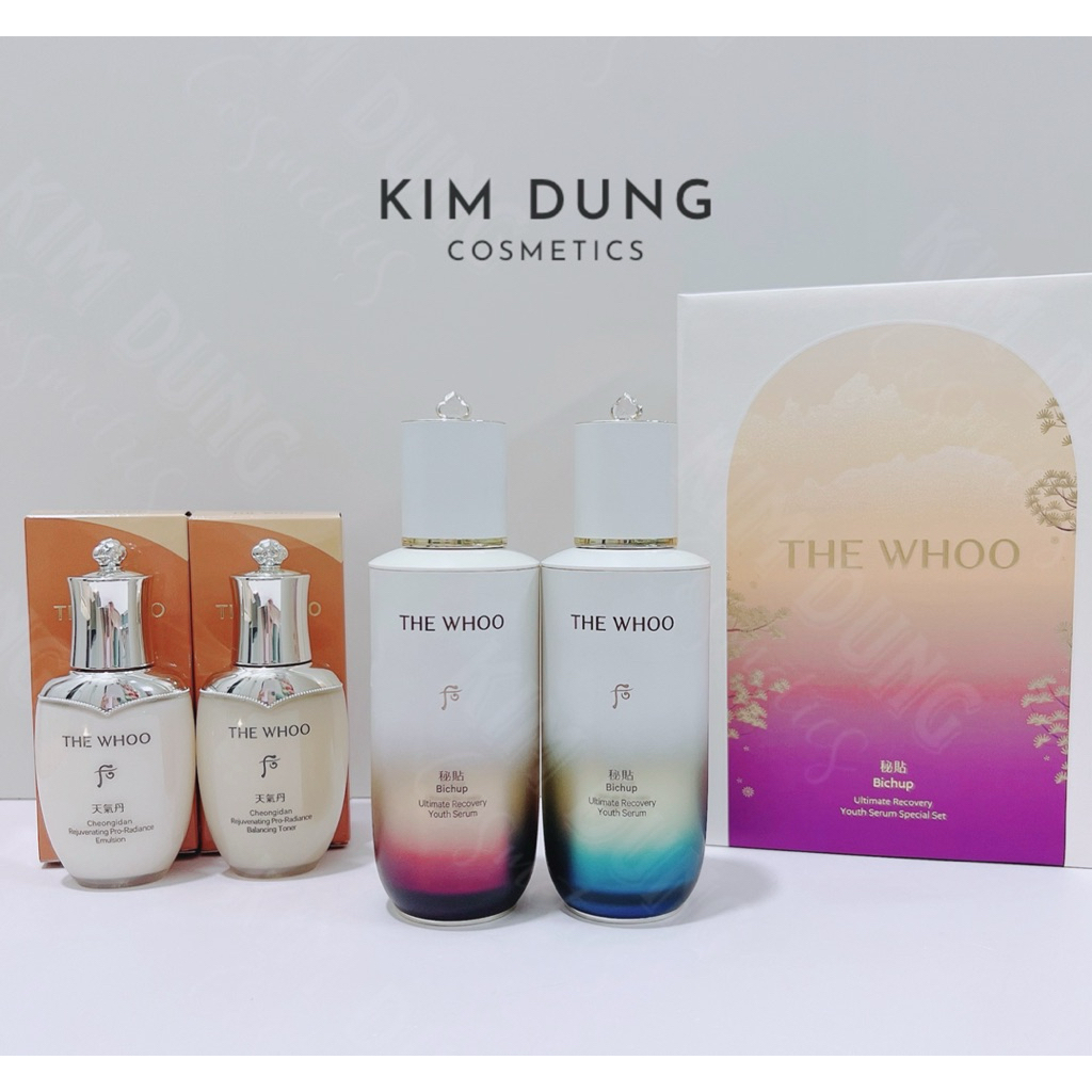 [CÔNG TY MẪU MỚI] Set Tinh Chất Whoo Bichup Anti-Aging 90ml NEW