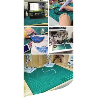 Thảm cắt thủ công Cutting Mat – Bảng cắt tự liền A4 A3, tấm lót cắt giấy mô hình, làm handmade