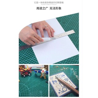 Thảm cắt thủ công Cutting Mat – Bảng cắt tự liền A4 A3, tấm lót cắt giấy mô hình, làm handmade