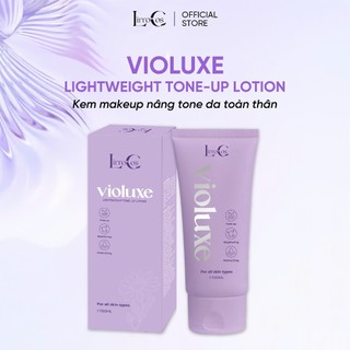 VIOLUXE - Kem Tím Make Up Body, Nâng Tone Da Toàn Thân, Hỗ Trợ Che Khuyết Điểm Trên Da - Dung Tích 100ml - LIRROCOS