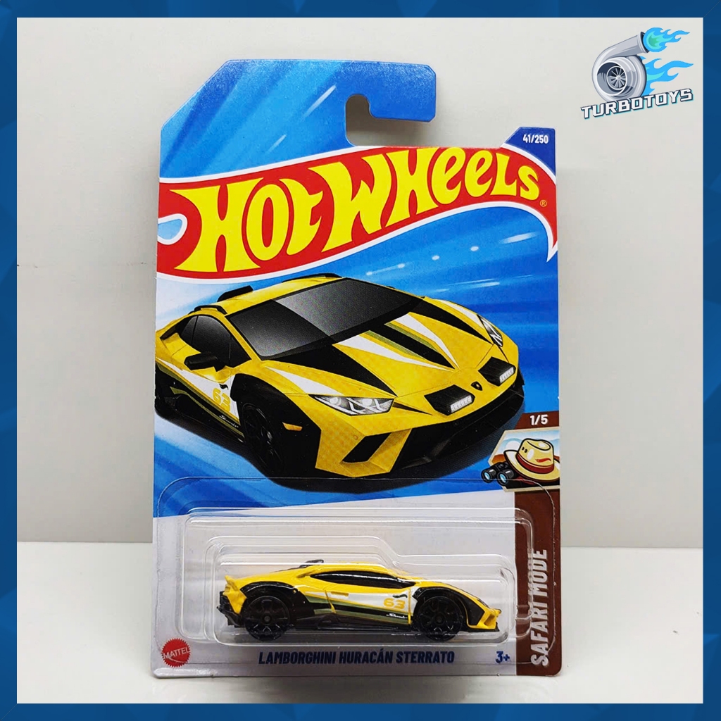 *TurboToys* Mô hình xe 1:64 Chính hãng Hotwheels LAMBORGHINI HURACAN STERRATO