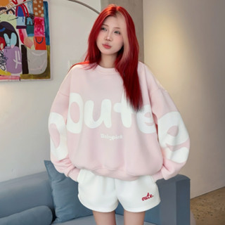  Áo Sweater Outerity OEOE Form Boxy Nam Nữ Áo Nỉ Streetwear Cực Chất Phong Cách Ulzzang 