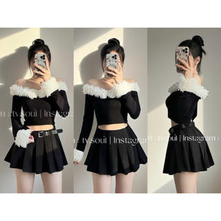 [ẢNH THẬT] 𝐓𝐕 𝐒𝐎𝐔𝐋 Tổng hợp Áo lông kiểu / phối lông tay dài