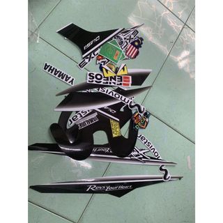 Tem exciter 150 trắng đen movi