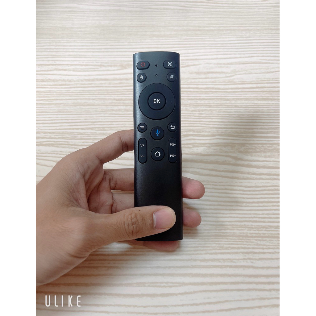 Điều khiển Tivi Akino giọng nói đa năng( Tivi có nút nguồn bật lên hình mới dùng được)