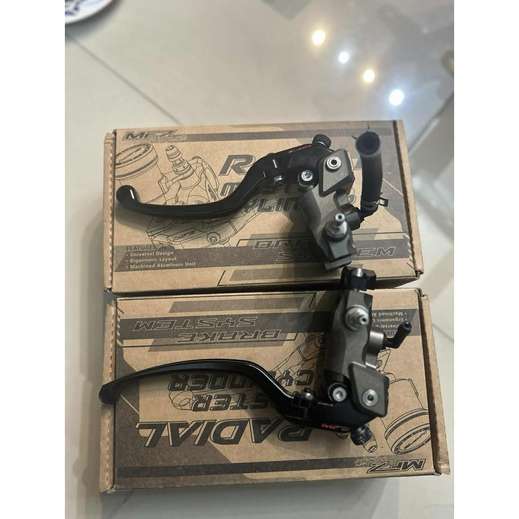 Tay thắng MFZ Bilet chính hãng - tay dầu rời và tay dầu liền -15mm hoặc 17mm