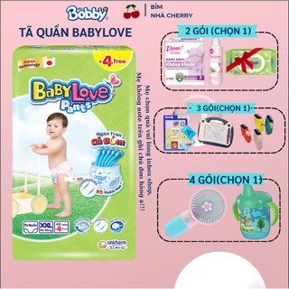  Bỉm quần BabyLove Pants Tã Quần Baby Love chính hàng Cho Bé đủ size Từ 6-35kg - Ngăn Tràn Cả Đêm 