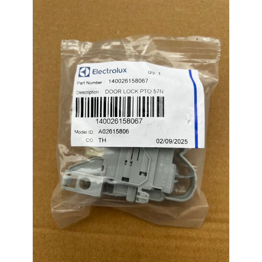 Công tắc khóa cửa máy giặt Electrolux cửa ngang EWF 10843 10844 10744 12843 12844 12844S 85743 80743