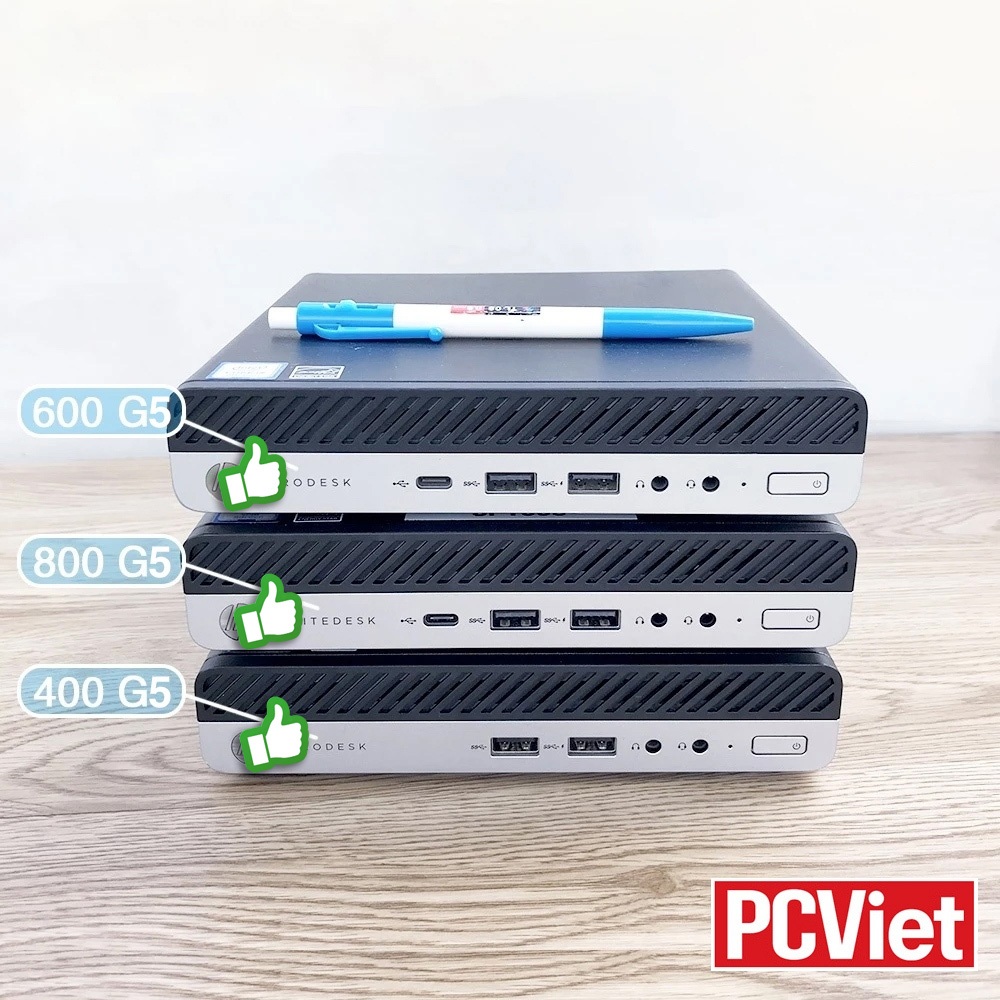 [Đúng hình] Mini PC HPmini EliteDesk 800 G5 - Prodesk 400 / 600 G5 - Coffee Lake - Win11