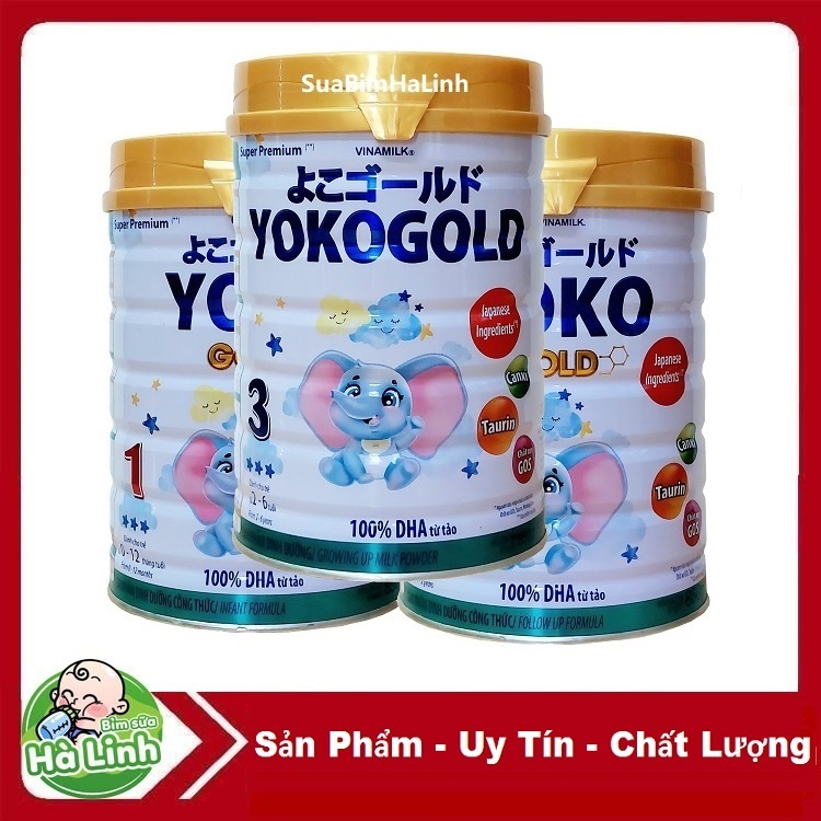 Sữa Bột YOKO Vinamilk số 1,2,3 [850g] HSD 2027