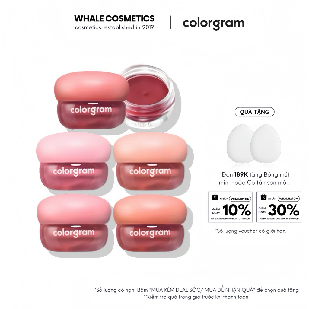 (Colorgram) Son Kem Bùn Dạng Hủ COLORGRAM TinTin Dory Blur Jam