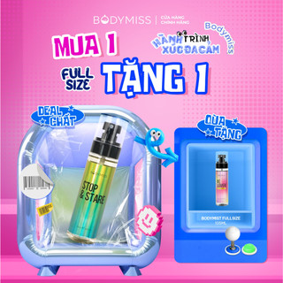  Xịt Thơm Body Nước Hoa BODYMISS Stop Stare Mùi Quyến Rũ Hương Hổ Phách Hoa Nhài Lưu Hương 6H 