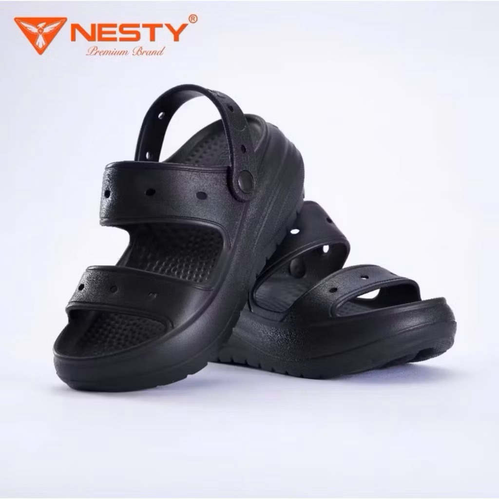 [Tặng Sticker] Dép Sandal Nesty Đúc Nguyên Khối, Đế Độn 6 Phân, Chất Eva Không Mùi NE51 | BigBuy360 - bigbuy360.vn