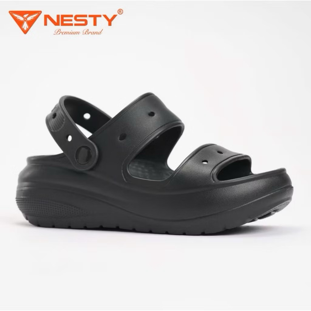 [Tặng Sticker] Dép Sandal Nesty Đúc Nguyên Khối, Đế Độn 6 Phân, Chất Eva Không Mùi NE51 | BigBuy360 - bigbuy360.vn