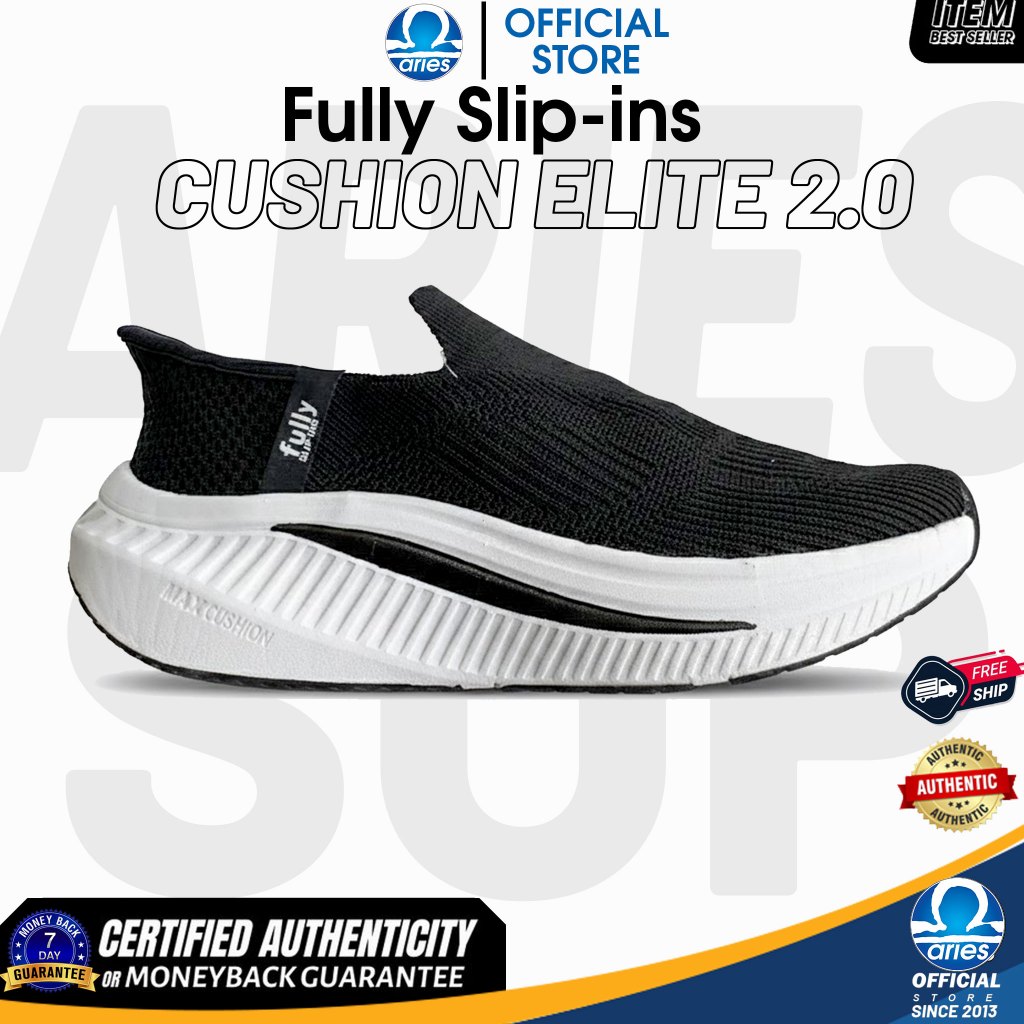 Giày Thể Thao Fully Slip-On chính hãng Full Box Thời Trang Nam đi học đi chơi dã ngoại - ariessop
